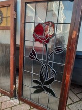 Old Lead stained Glass Rose
