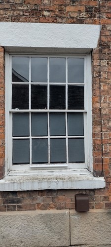 Reclaimed wooden sash window - sash,